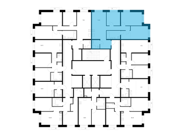 Квартира 74,9 м², 3-комнатная - изображение 2