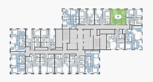 Квартира 39,8 м², 1-комнатная - изображение 2