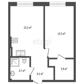 Квартира 40,9 м², 1-комнатная - изображение 1