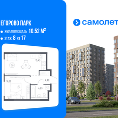 Квартира 34,1 м², 1-комнатная - изображение 2