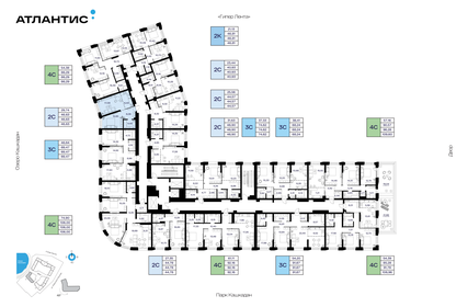 Квартира 46,6 м², 2-комнатная - изображение 2