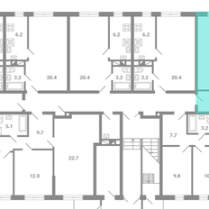 Квартира 38,1 м², 1-комнатная - изображение 2