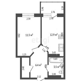 Квартира 42 м², 1-комнатная - изображение 1