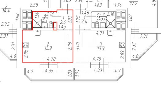 Квартира 19,6 м², студия - изображение 1