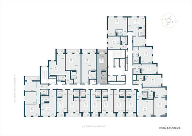 Квартира 37,1 м², студия - изображение 2
