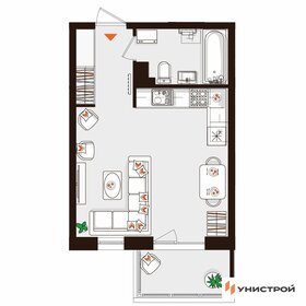 Квартира 31,6 м², студия - изображение 1