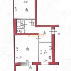 Квартира 49,4 м², 2-комнатная - изображение 2