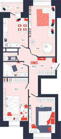 Квартира 93,2 м², 3-комнатная - изображение 1