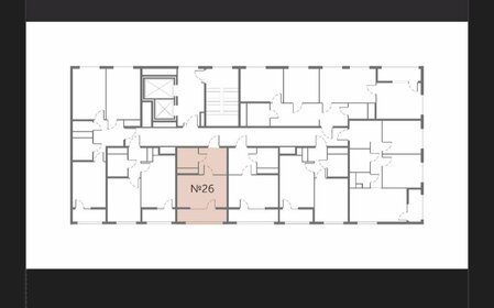 Квартира 25,5 м², студия - изображение 3