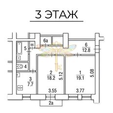 Квартира 65 м², 2-комнатная - изображение 2
