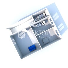 Квартира 36,7 м², 2-комнатная - изображение 3