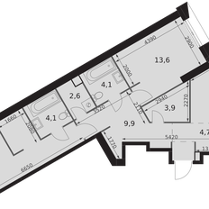 Квартира 80 м², 3-комнатная - изображение 2