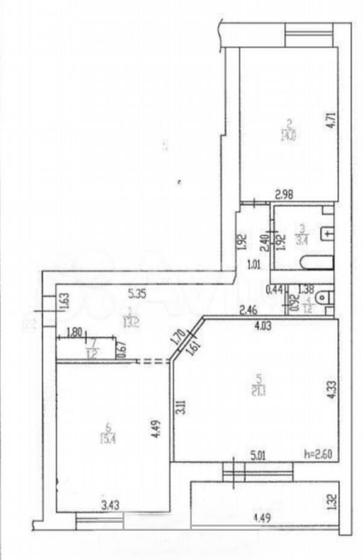 81,5 м², 3-комнатная квартира 10 600 000 ₽ - изображение 66