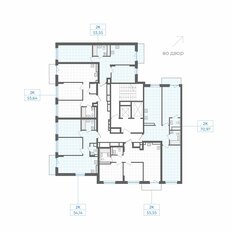 Квартира 70,6 м², 2-комнатная - изображение 3