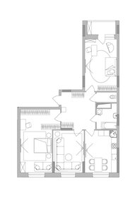 Квартира 99,4 м², 3-комнатная - изображение 2