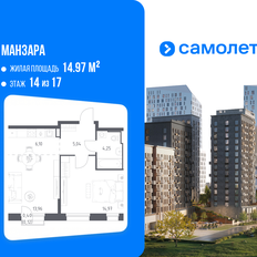 Квартира 44,4 м², 1-комнатная - изображение 2