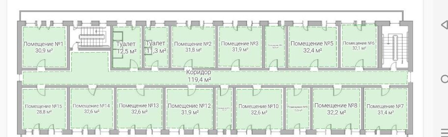 1000 м², офис - изображение 3