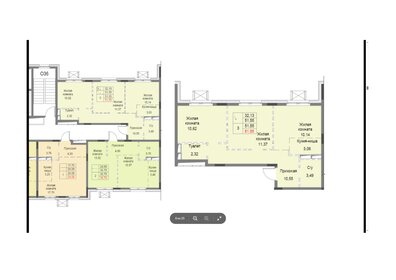 Квартира 51,5 м², 3-комнатная - изображение 1