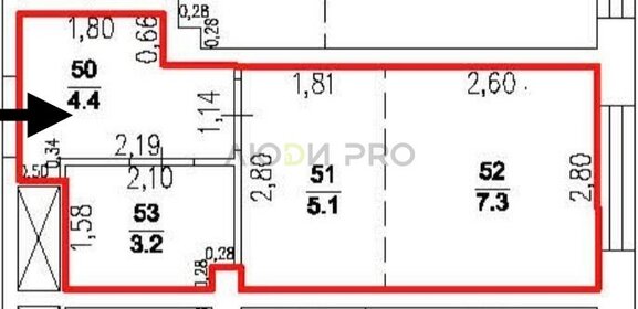 Квартира 20 м², студия - изображение 1