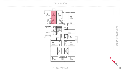 Квартира 21,8 м², студия - изображение 3