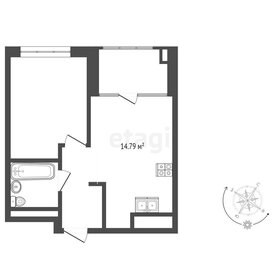 Квартира 39,1 м², 1-комнатная - изображение 1