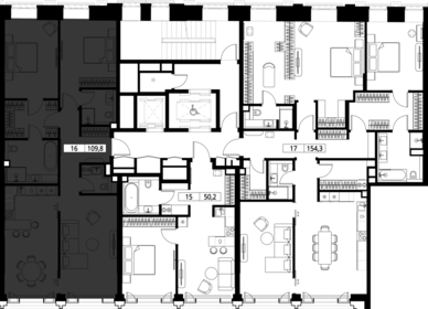 Квартира 50,2 м², 1-комнатная - изображение 2