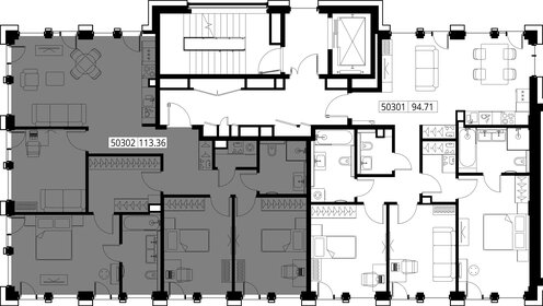 Квартира 113,4 м², 4-комнатная - изображение 3