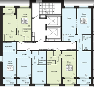 Квартира 68,4 м², 2-комнатная - изображение 2