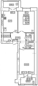 Квартира 71,4 м², 2-комнатная - изображение 1