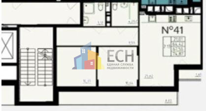 59,6 м², 1-комнатная квартира 12 270 000 ₽ - изображение 62