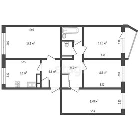 Квартира 75,7 м², 4-комнатная - изображение 5