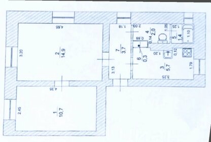 Квартира 40 м², 2-комнатная - изображение 4