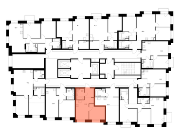Квартира 31,8 м², 1-комнатная - изображение 2