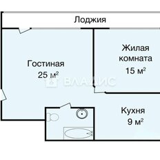 Квартира 75 м², 2-комнатная - изображение 5