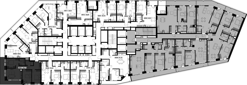 70,2 м², 3-комнатные апартаменты 37 908 000 ₽ - изображение 37