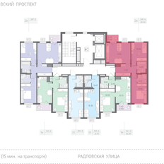 Квартира 58 м², 2-комнатная - изображение 2