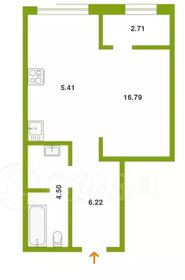 Квартира 35 м², 1-комнатная - изображение 1