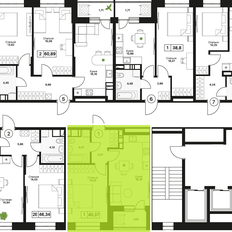 Квартира 40,4 м², 1-комнатная - изображение 2