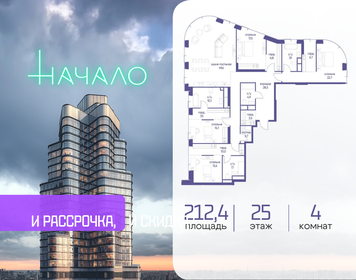 Квартира 212,4 м², 4-комнатная - изображение 1