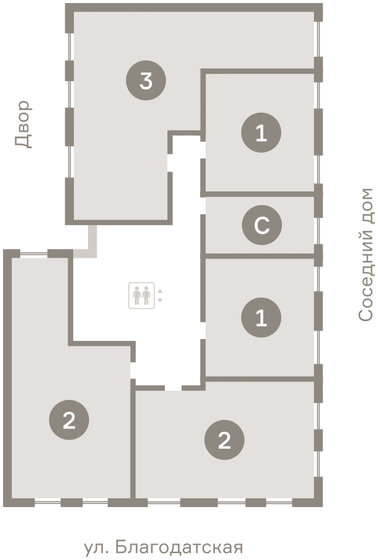 67,5 м², 3-комнатная квартира 6 450 000 ₽ - изображение 33