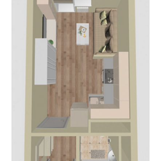 Квартира 22 м², студия - изображение 3