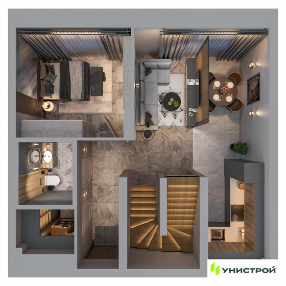 107,3 м², 4-комнатная квартира 33 890 000 ₽ - изображение 38