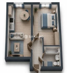 Квартира 36,9 м², 1-комнатная - изображение 1