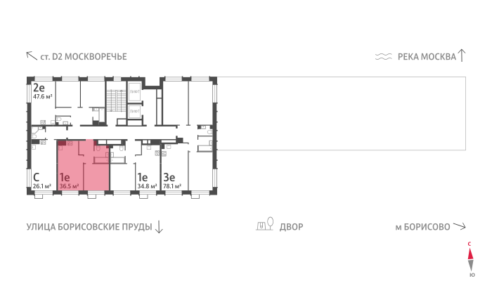 35 м², 1-комнатная квартира 19 900 000 ₽ - изображение 92