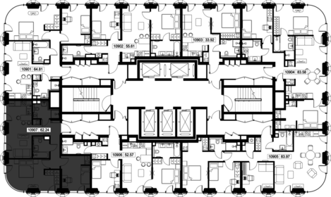 Квартира 62,2 м², 2-комнатная - изображение 3