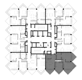 Квартира 91,9 м², 3-комнатная - изображение 3