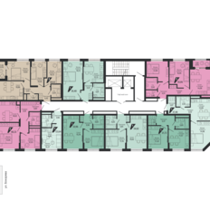Квартира 55,9 м², 2-комнатная - изображение 3