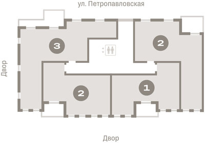 Квартира 58,8 м², 1-комнатная - изображение 2