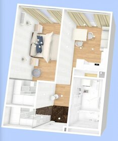 Квартира 36 м², 1-комнатная - изображение 1