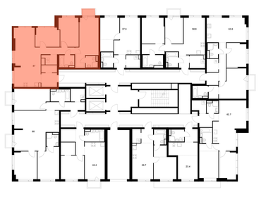Квартира 86,5 м², 3-комнатная - изображение 2